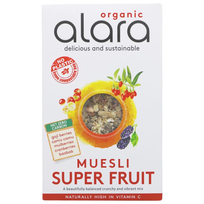 Alara Organic Muesli Super Fruit 500g