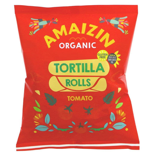 Amaizin Tomato Corn Rolls 100g