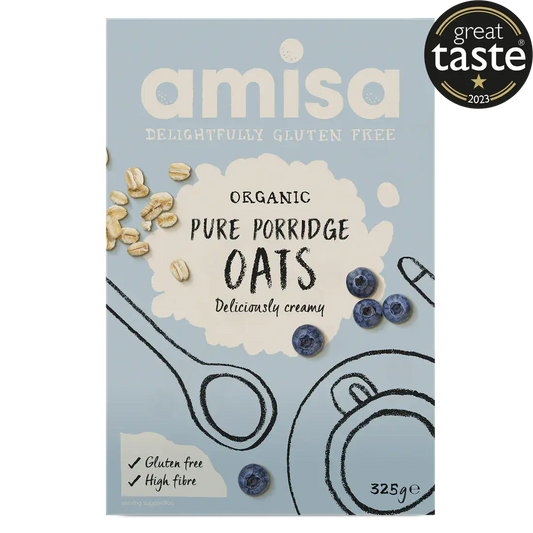 Amisa Pure Organic Porridge Oats 325g