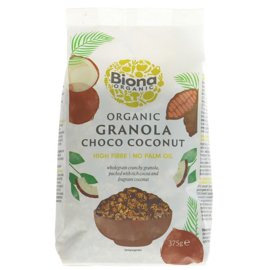 Biona Organic Granola Choco Coconut 375g