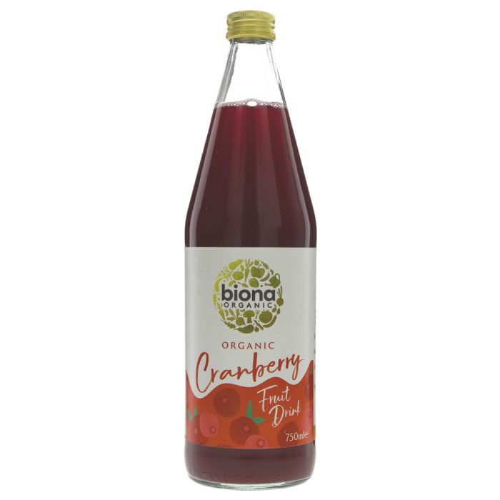 Biona Cranberry Fruit Drink 750ml