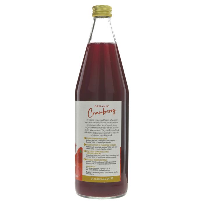 Biona Cranberry Fruit Drink 750ml