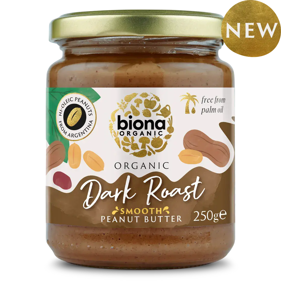 Biona Organic Dark Roast Peanut Butter