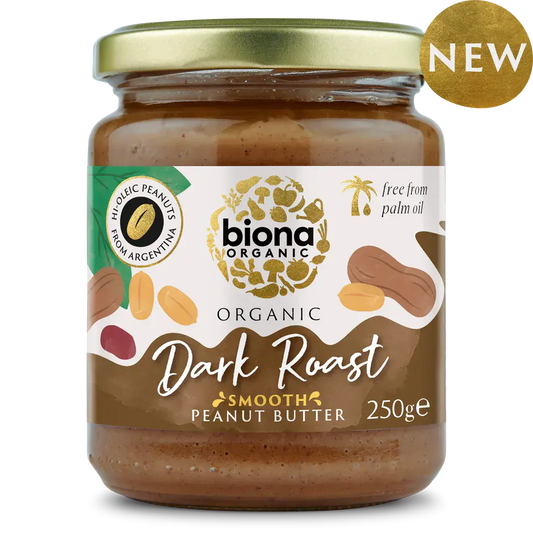 Biona Organic Dark Roast Peanut Butter