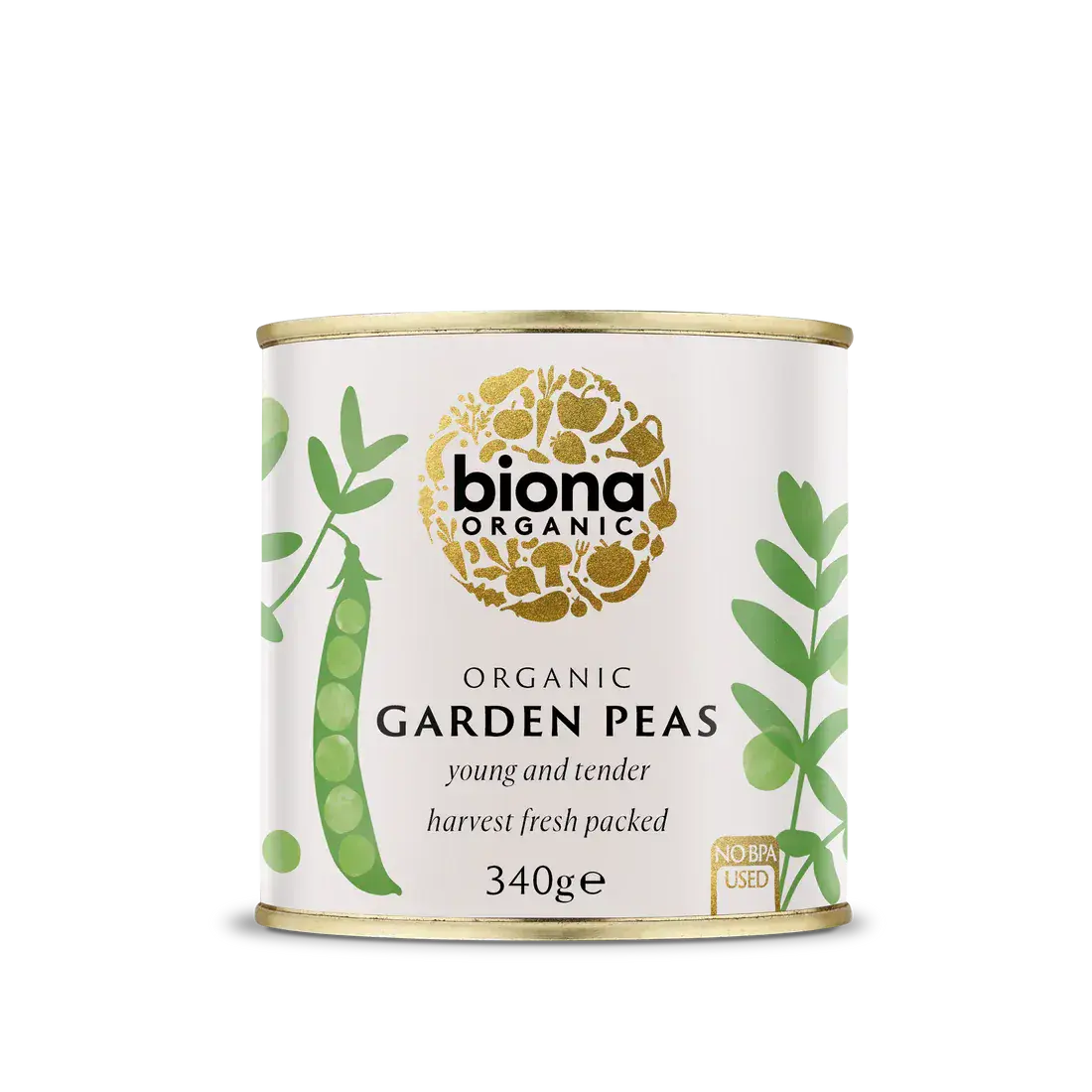 Biona Organic Garden Peas 340g