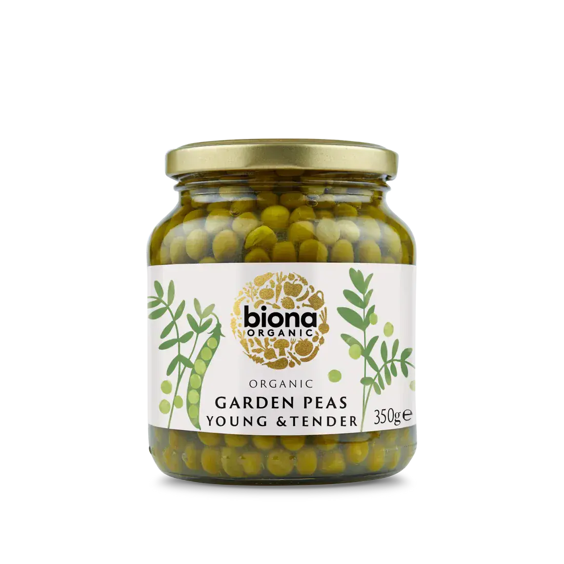 Biona Organic Garden Peas -Jar