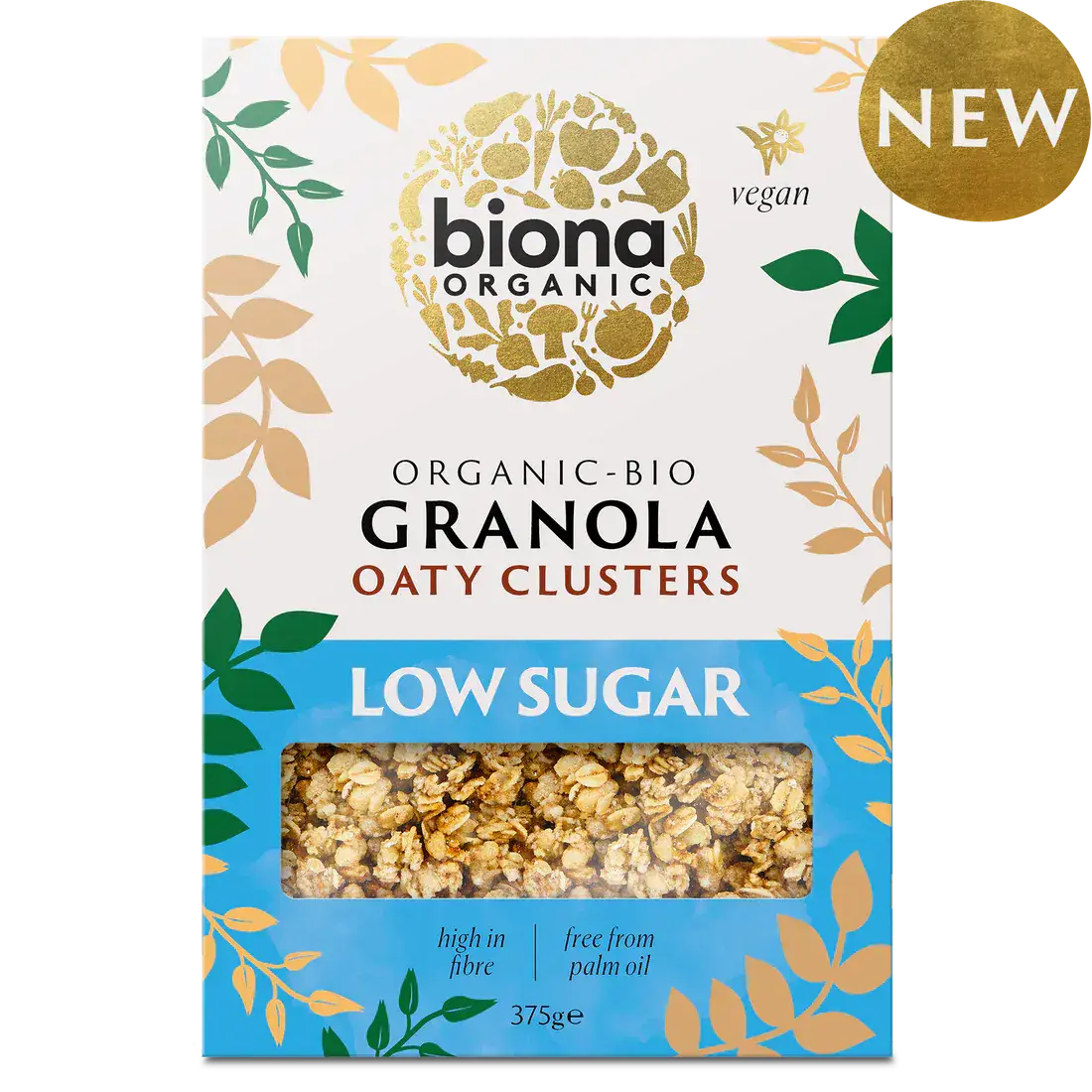 Biona Organic Granola Oaty Low Sugar 375g