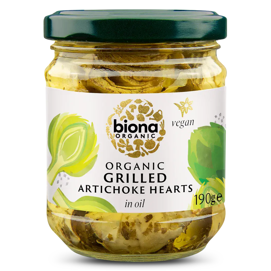 Biona Organic Grilled Artichokes 190g