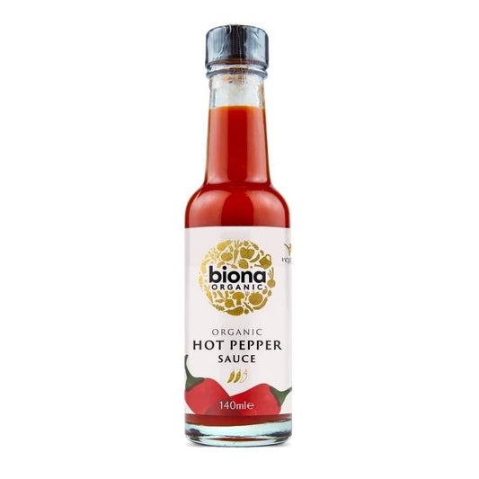 Biona Organic Hot Pepper Sauce 140ml