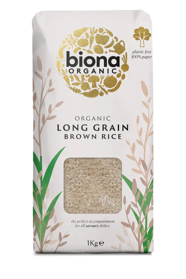 Biona Organic Long Grain Brown Rice 1000g