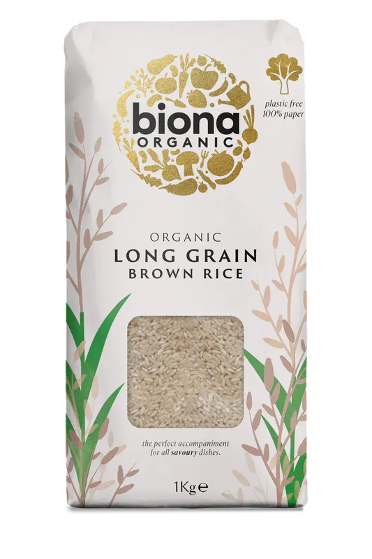 Biona Organic Long Grain Brown Rice 1000g