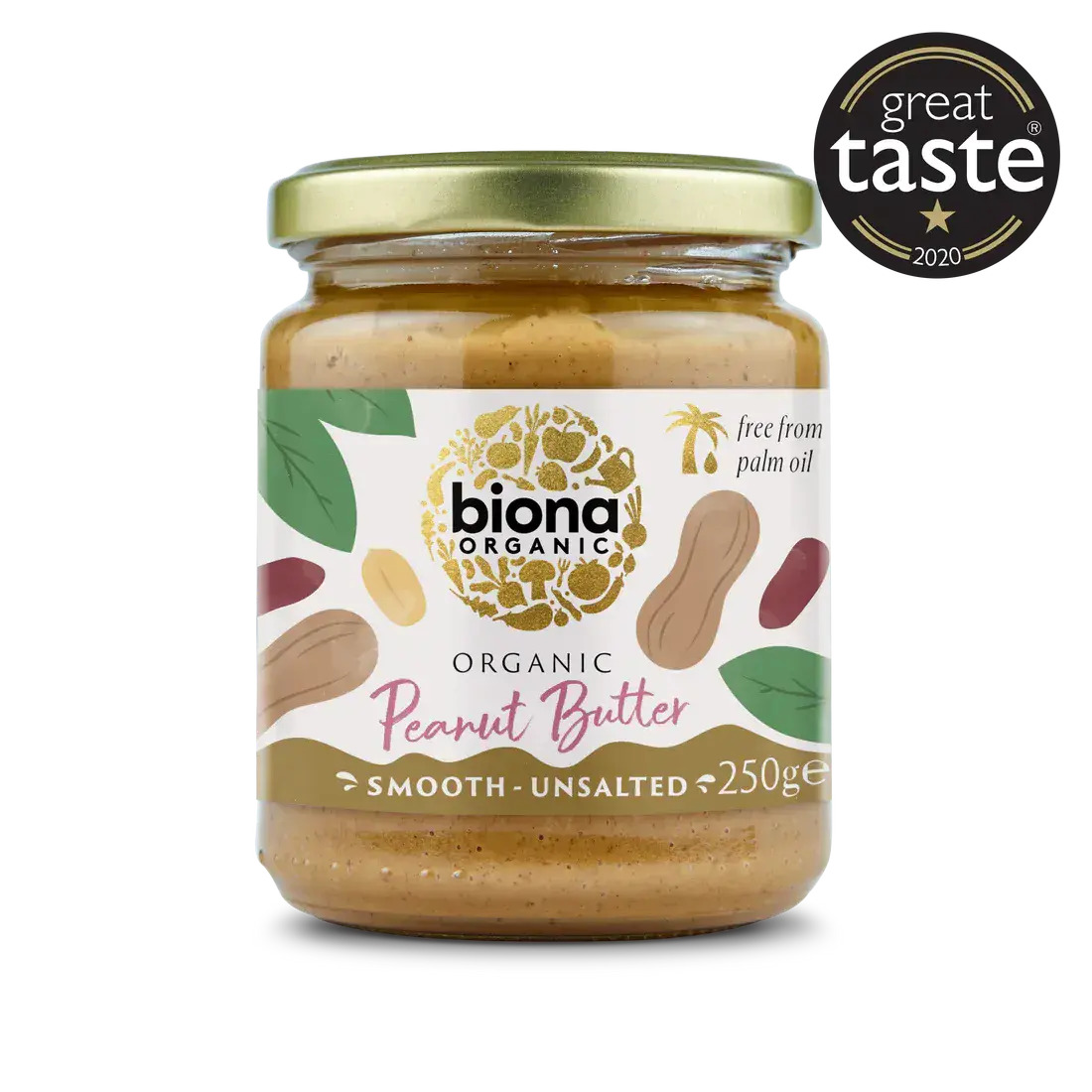 Biona Organic Peanut Butter - Smooth salted