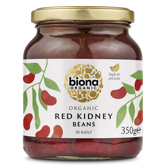 Biona Organic Red Kidney Beans - Jar