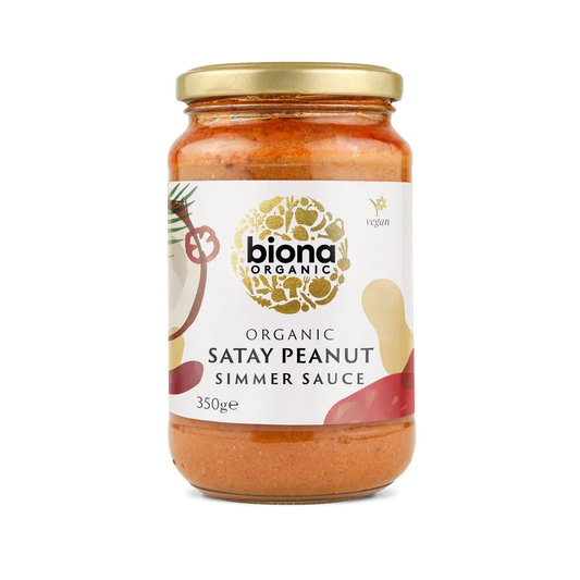 Biona Organic Satay Peanut Simmer Sauce 680g