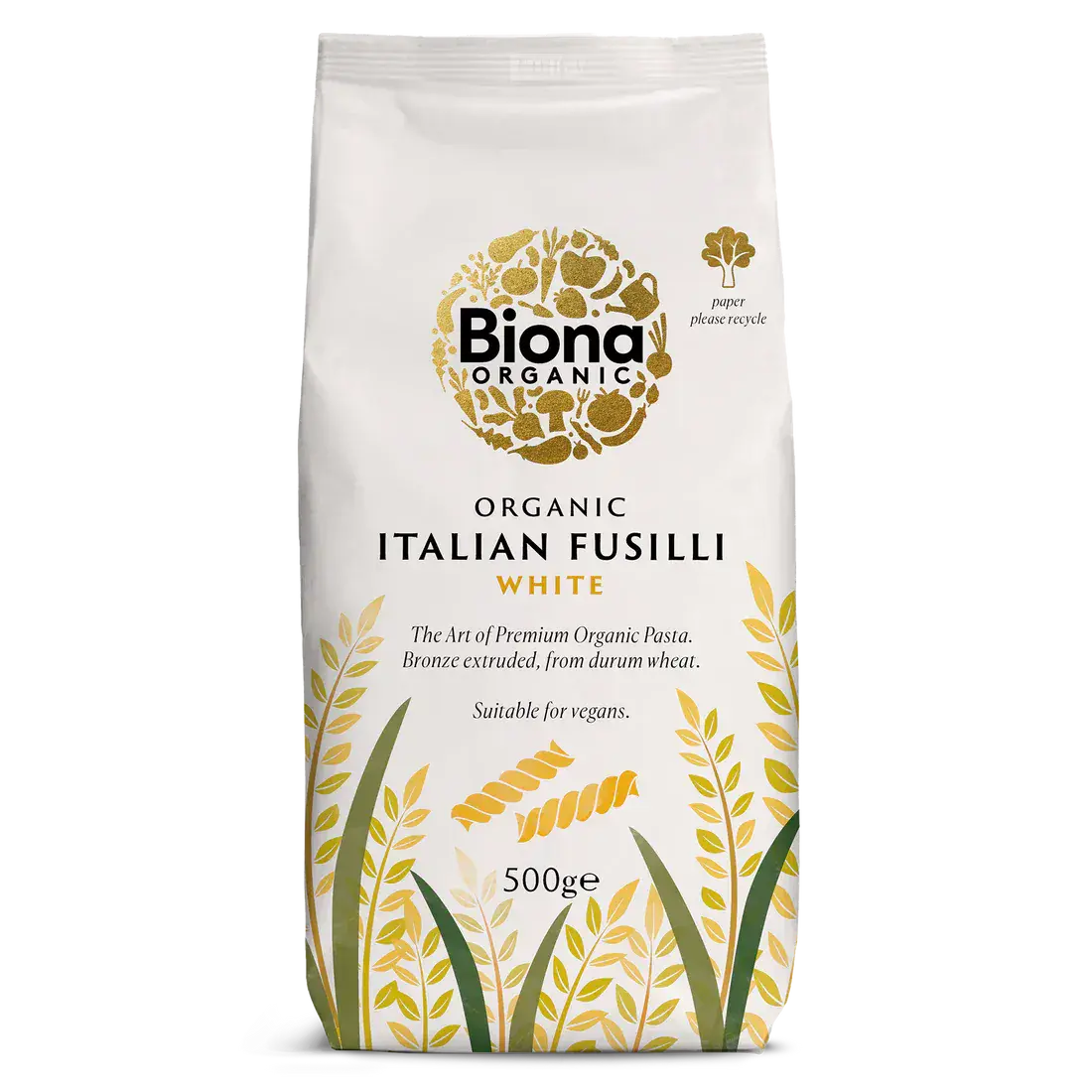 Biona Organic White Fusilli 500g