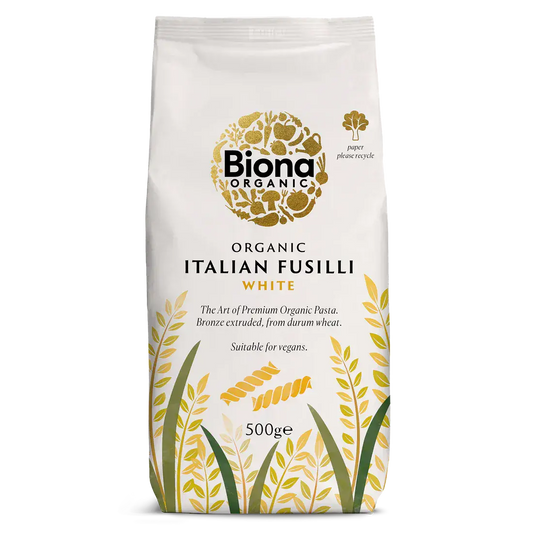 Biona Organic White Fusilli 500g