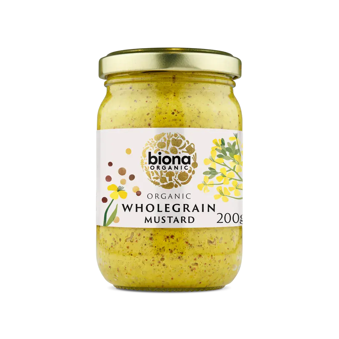 Biona Organic Wholegrain Mustard 200g