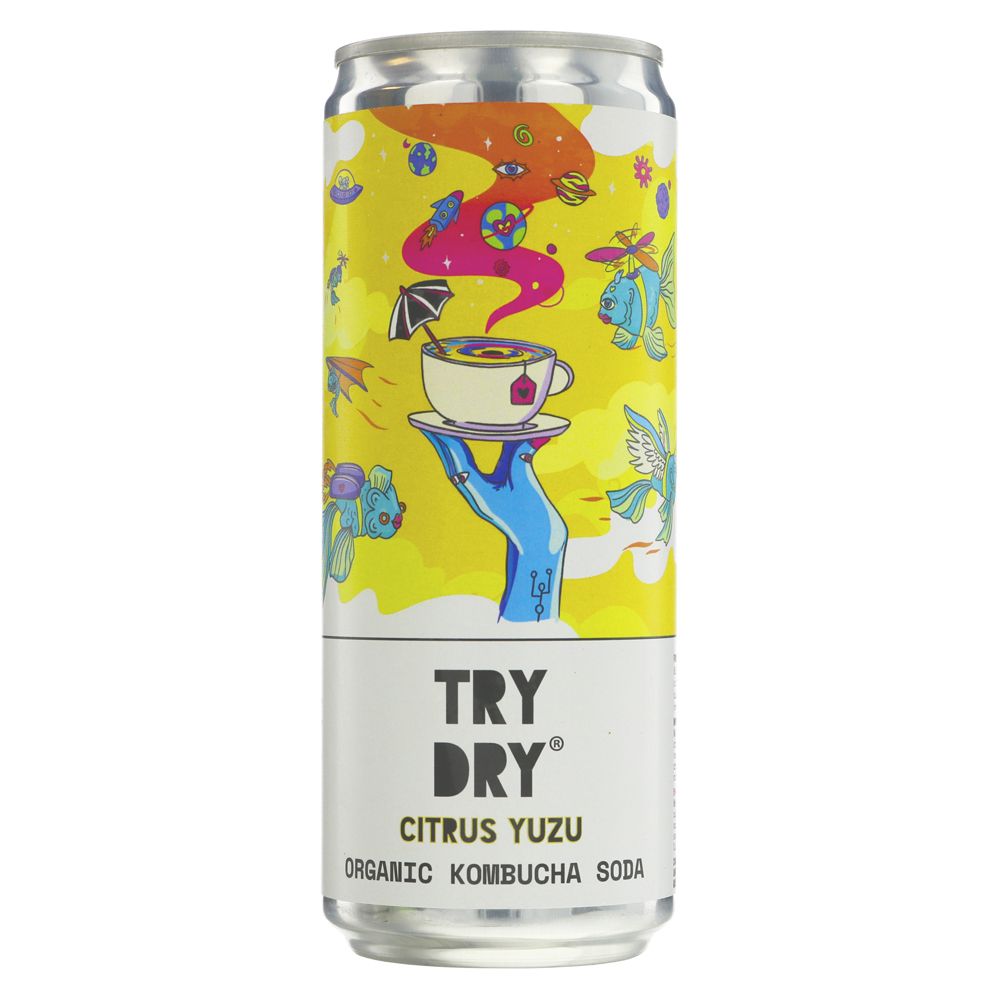 Counter Culture Organic Citrus Yuzu Kombucha