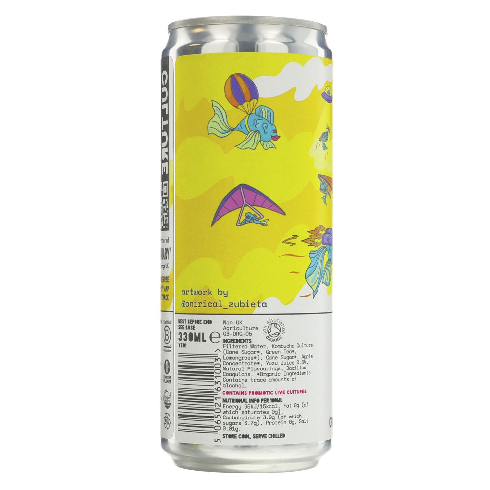 Counter Culture Organic Citrus Yuzu Kombucha