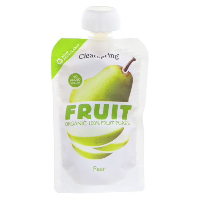 Clearspring Pear Puree 100g