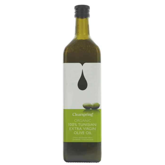Clearspring Organic 100% Tunisian Extra Virgin Virgin Olive Oil 1litre