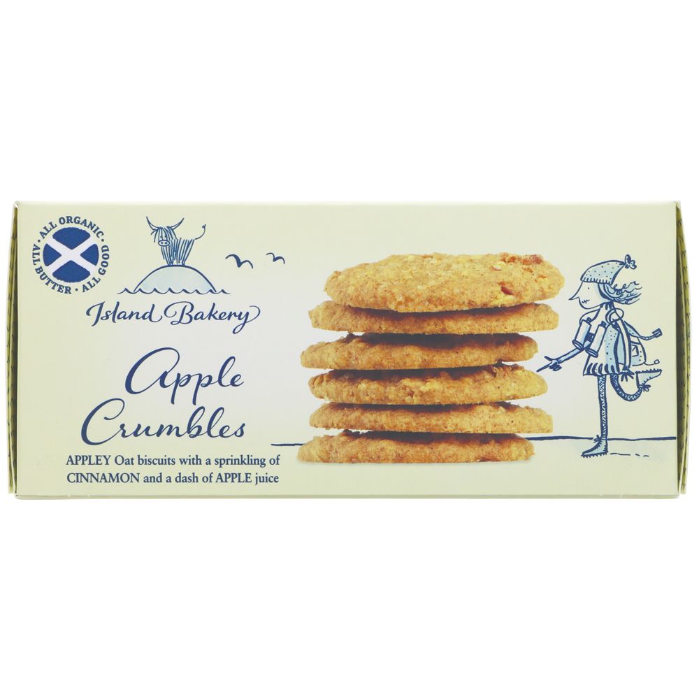 Island Bakery Organic Apple Crumble Biscuits