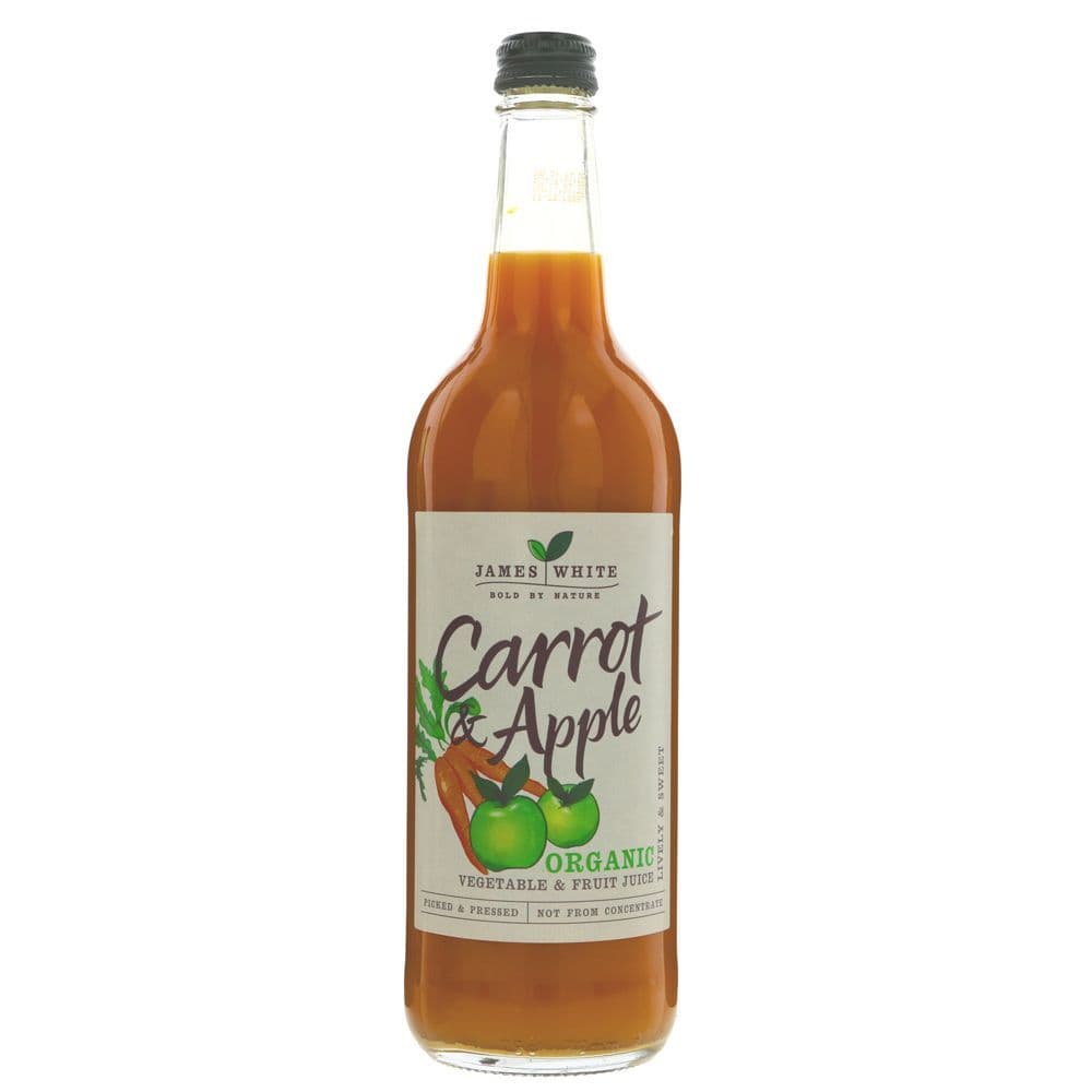 James White Carrot & Apple Juice