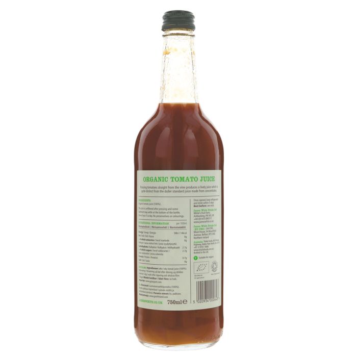 James White Organic Tomato Juice