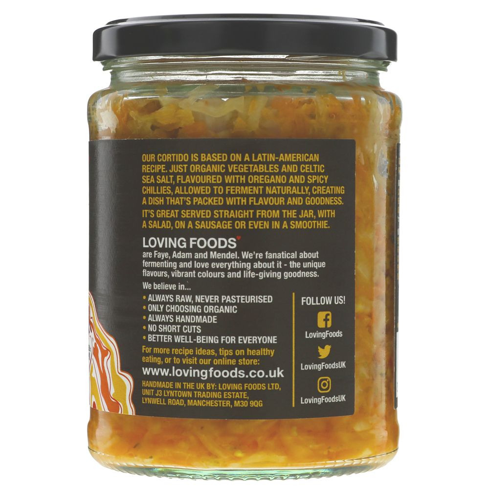 Loving Foods Spicy Cortido Kraut 475g