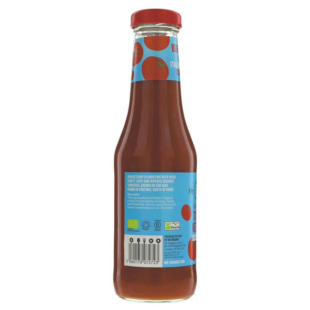 Mr Organic Naturally Sweetened Tomato Ketchup
