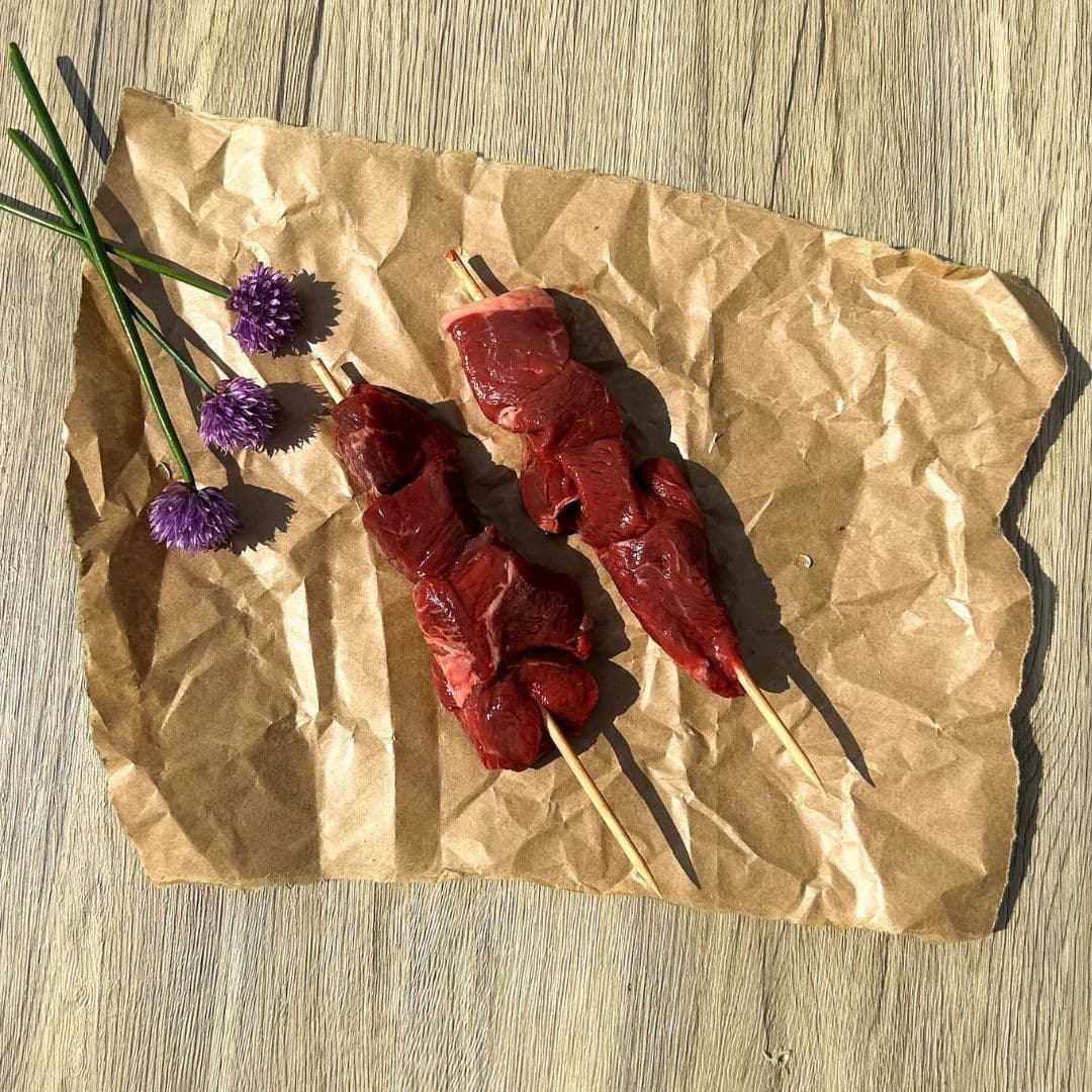 Organic Beef Steak Kebabs