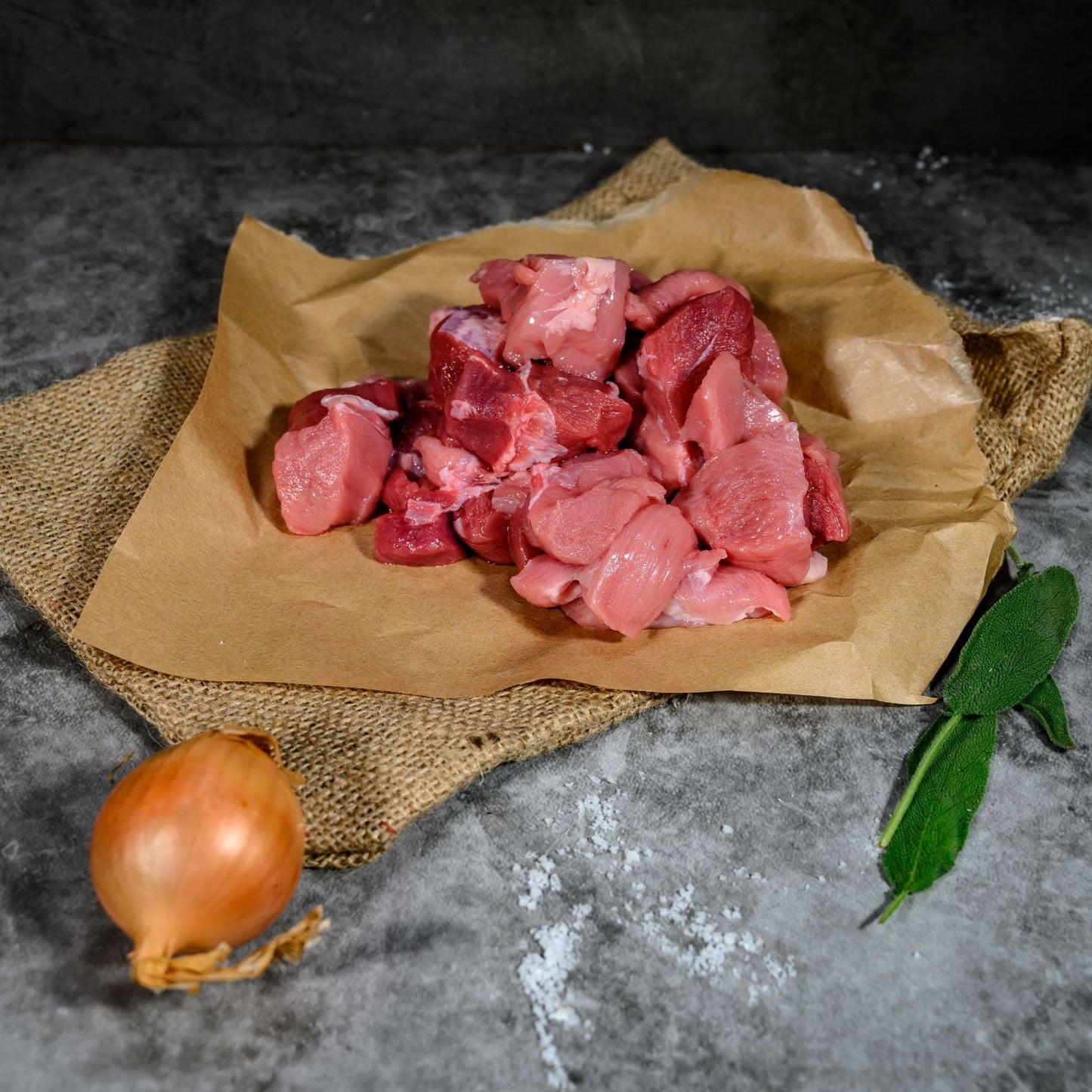 Organic Diced Pork