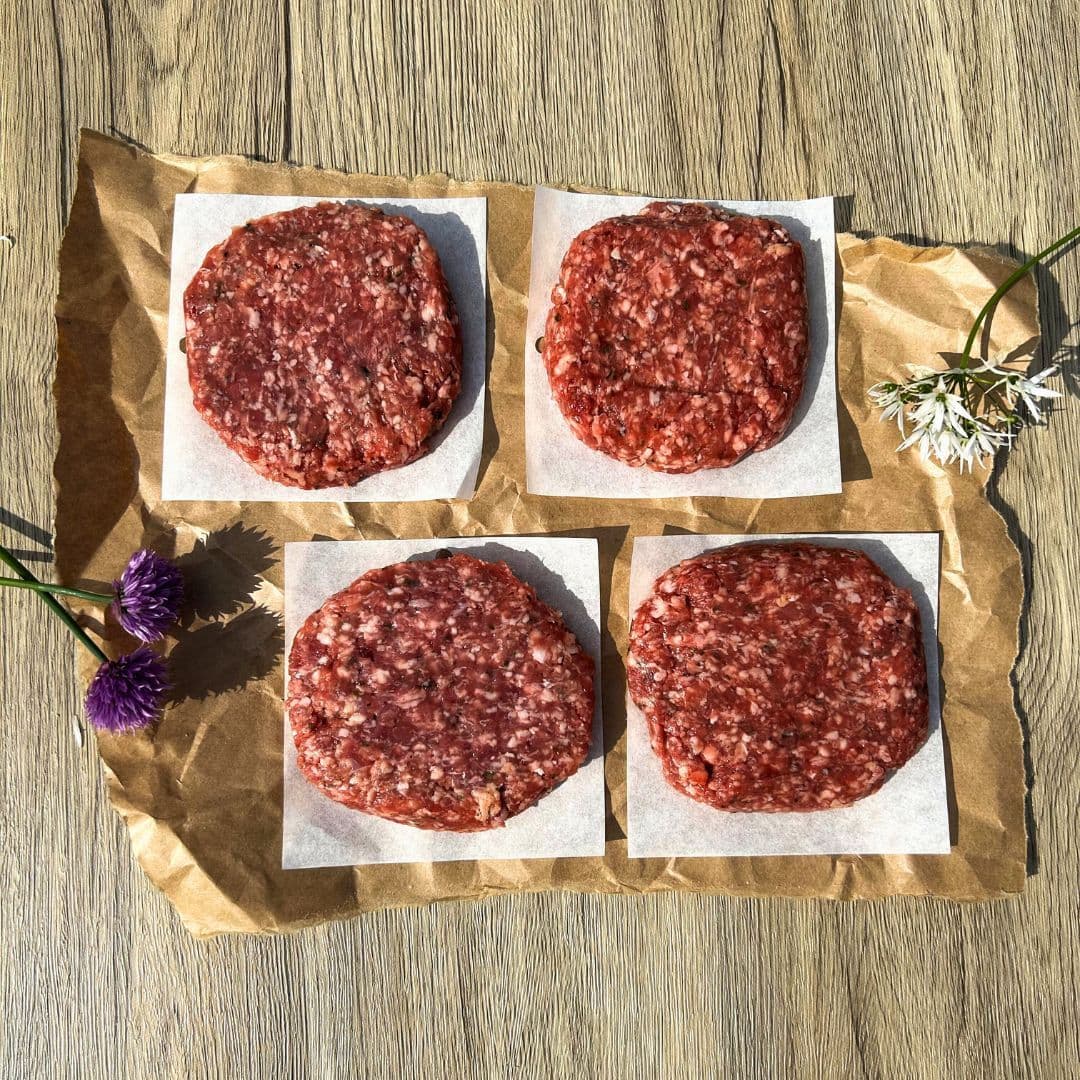 Organic Minted Lamb Burgers (Gluten Free)