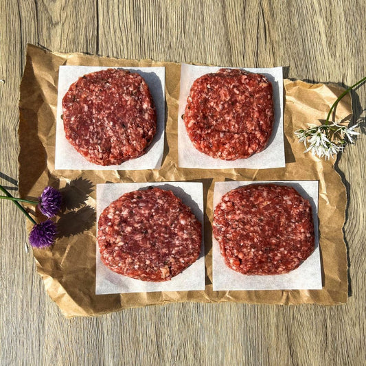 Organic Minted Lamb Burgers (Gluten Free)