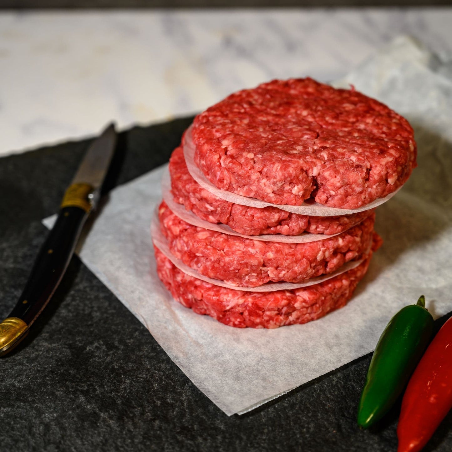 Organic Paleo Beef Burgers (Gluten Free)
