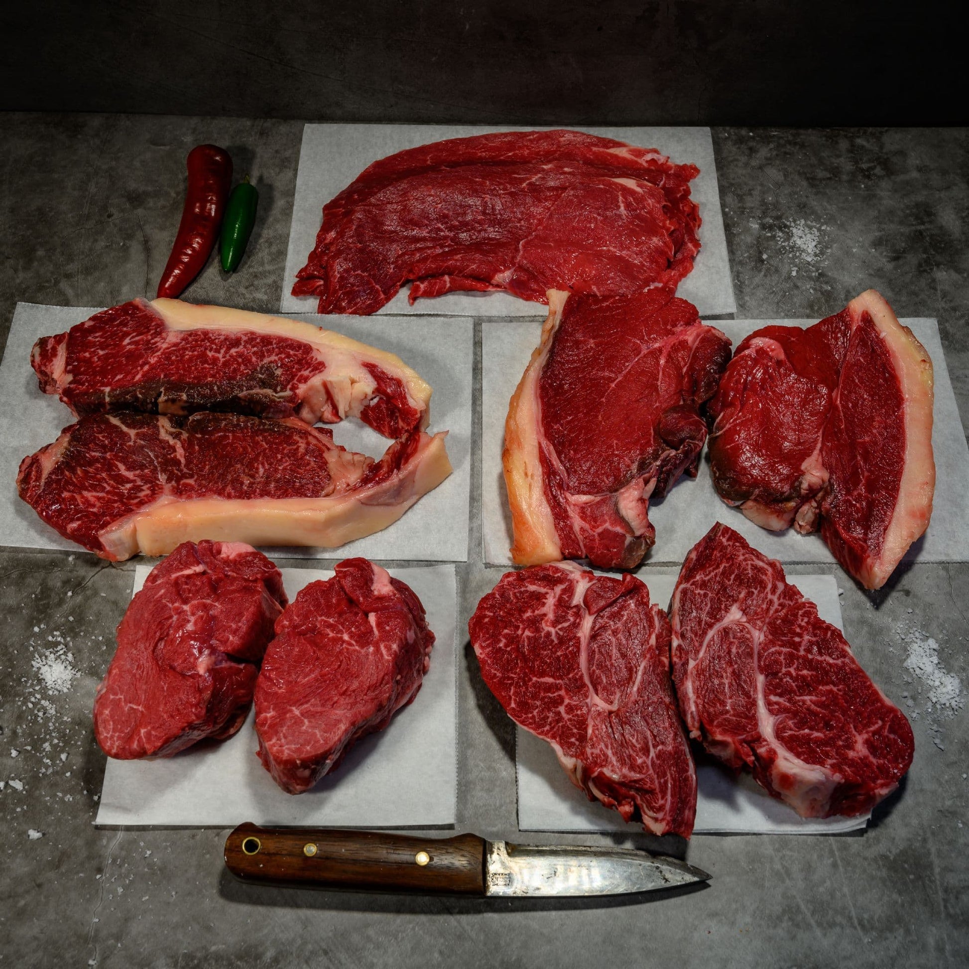 Organic Premium Steak Box