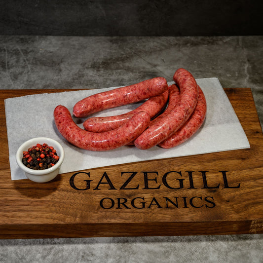 Organic Sausages - Paleo Beef (Gluten Free)