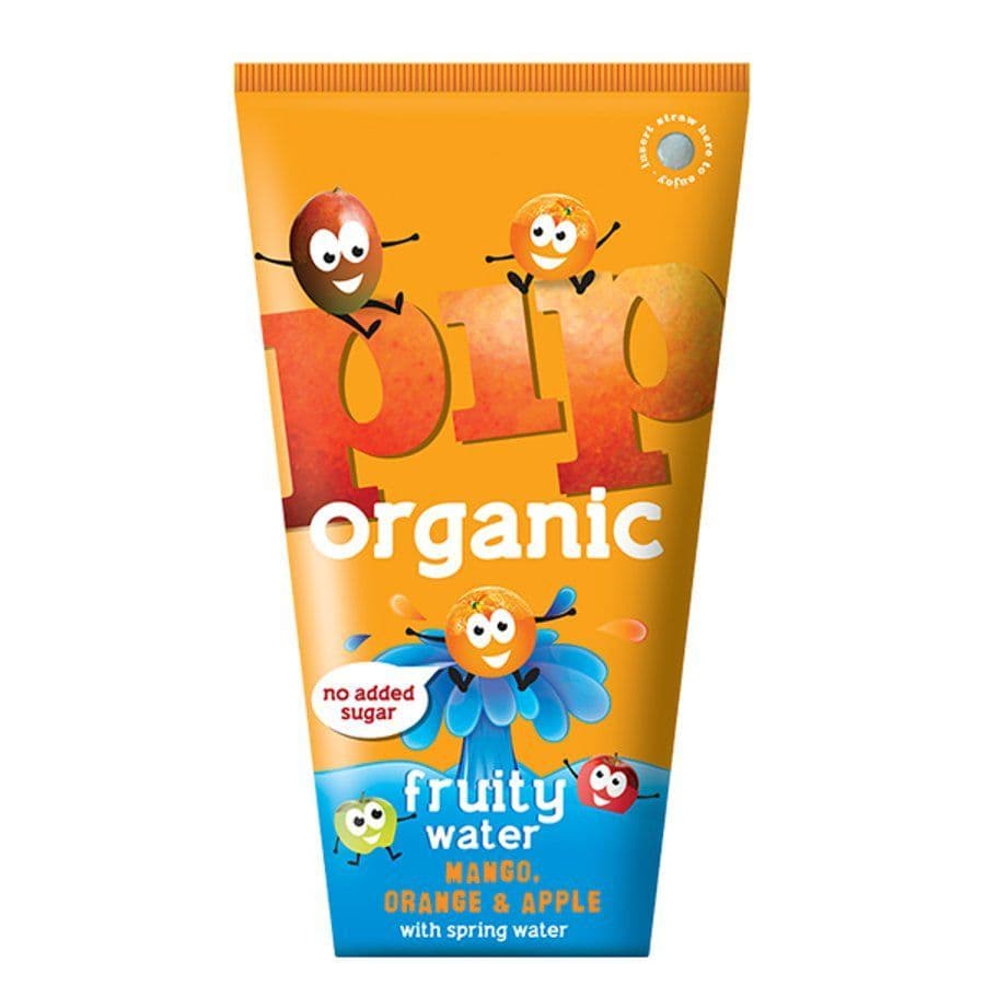 Pip Organic Mango, Orange & Apple Fruity Water (Box of 4)