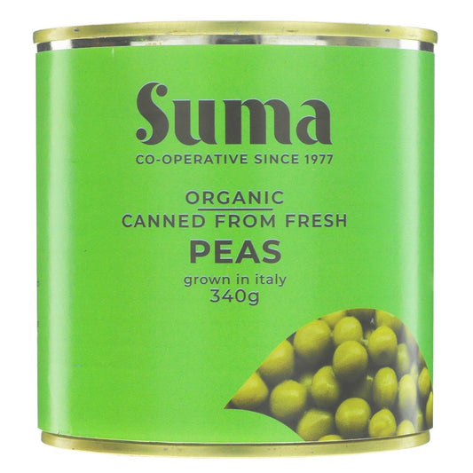 Suma Organic Tinned Peas 340g