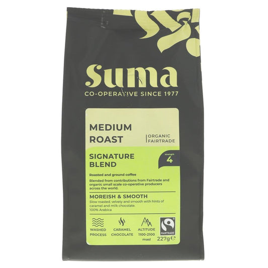 Suma Medium Roast Ground Coffee 227g