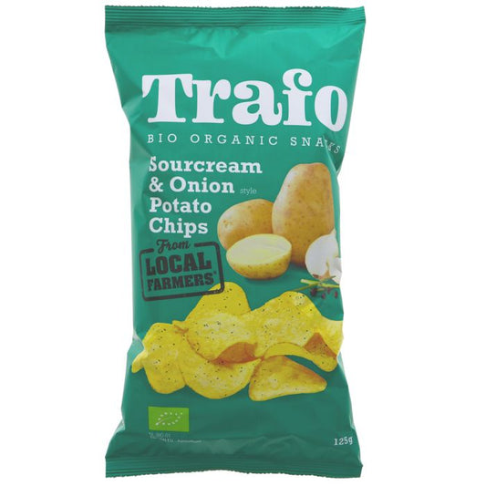 Trafo Organic SourCream & Onion Potato Chips